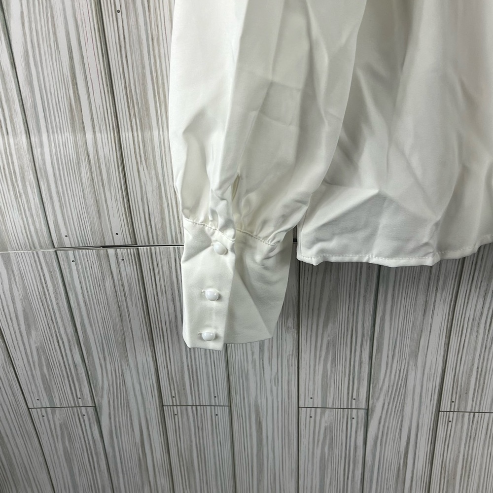 Clothes White Top with Sequined Slacks - Picture 6 of 11